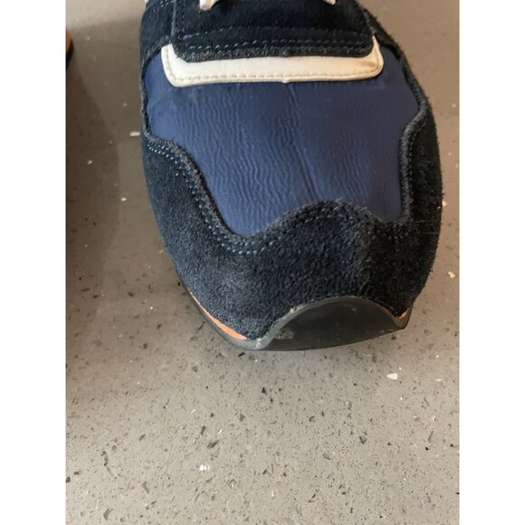 OPP 0S173168 French Navy Blue Orange Sneakers Men Size 10.5 main image 5